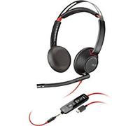 poly Blackwire 5220 Headset Over-the-head 3.5 mm Jack, USB, USB-C Noise Cancelling Microphone Stereo