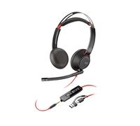 Poly Blackwire 5220 Stereo USB-C Headset - Black