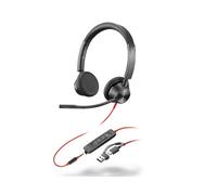 Poly Blackwire 5220 USB-C Headset Stereo 3.5mm Plug +USB-C/A Adapter 8X231AA
