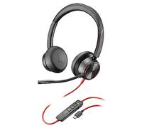 Poly Blackwire 8225 Premium Wired Headset - Active Noise Canceling - Hi-fi Stereo - Connect to PC/Mac - Works w/Teams, Zoom