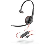 POLY Blackwire C3210 Headset Wired Head-band Office/Call center USB Type-C Black