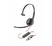 Plantronics Blackwire 3210 USB-A Mono UC Corded Headset