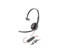 POLY Blackwire C3210 Mono USB-C & USB-A Headband Headset for WORK FROM HOME