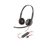 Poly Blackwire C3220 Stereo Headset USB-C/A Black