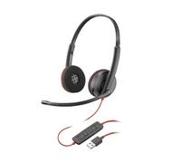 POLY Blackwire C3220 UC Headset Wired Handheld Office/Call center USB Type-A Black