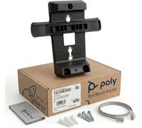 Poly CCX 350 Wall Mount Bracket for CCX 350 Desk Phone Only, Does NOT fit Other Poly Models, Precision Fit for Workstations and Common Areas, Easy Access, Part 89D05AA, 2200-49696-001, GTW Cloth