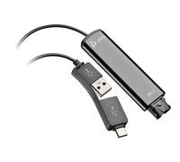 Poly DA75 USB to QD Black Adapter TAA