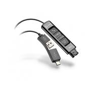 POLY DA85 USB to QD Black Adapter TAA. Product type: Interface adapter. Weight: 30 g. Product colour: Black