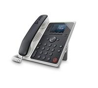 Poly Edge E220 IP Office Phone HD Voice PoE 4 Line Keys NoiseBlockAI