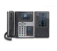 POLY Edge E450 IP Phone and PoE-enabled IP Phone Black Wired handset 8 lines IPS 8.89 cm (3.5")