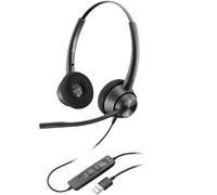 Poly EncorePro 310 - EncorePro 300 Series - Headset - On-Ear - Wired - USB-A - Black