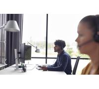 Poly EncorePro 320 with Quick Disconnect Binaural Headset TAA