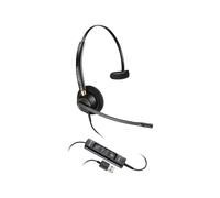 Poly - EncorePro 515 USB-A and USB-C USB headset (Plantronics) - Cloud System Updates - Acoustic Hearing Protection - Works with Avaya, Genesys, and Cisco call center platforms- Mono