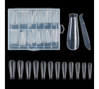 Poly Extensions Gel Duals Nail Forms Clear Nail Extension Tips Forms Extension Tips French Stickers Manicure Tool Clear Duals Full Cover Building Gel Mold
