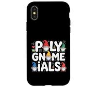 Poly Gnome Ials Math Pun Algebra Student |- Case for iPhone X/XS