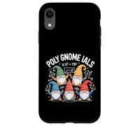Poly Gnome Ials Math Pun Algebra Student |- Case for iPhone XR