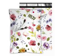 Poly Mailers 12x15.5 Inch 50 Pcs - Bud Printed Shipping Bags, 2.4mil Thickness, Waterproof and Tear Resistant Mailing Envelopes, Self-Sealing Packaging Bags for Small Business