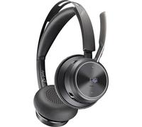 POLY Micro-casque Voyager Focus 2 USB-C-C certifié Microsoft Teams adaptateur US