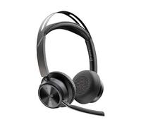 Poly Voyager Focus 2 Microsoft Teams Certified USB-C-C Headset +USB-C/A Adapter +Charging Stand