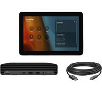 POLY Microsoft Teams Room Base Kit HP Mini PC with GC8 10m USB cable (