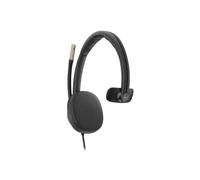Hp Poly Mission 815 Wired On-Ear Mono Headset Black Monaural Supra-Aural Usb