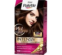 Poly Palette Intensive Cream Colouration 750 Chocolate Brown Level 3 Pack of 3 x 115 ml