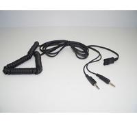 New Plantronics 28959-01 Proshare Stereo Adapter Cable 2 X 3.5mm plug to QD