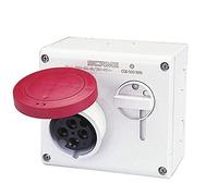 Poly Pool PP0731 Wall Socket with Display Block IEC309 16A 3P+T 380÷415V~