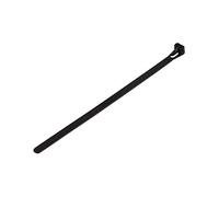 Poly Pool PP7570.2 Set of 25 Cable Ties for Internal Electrical Equipment, 7.5 mm x 200 mm, Max Clamp Diameter 45 mm, Black