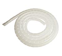 POLY POOL PP8075.7 Flexible Spiral Cable Collector - Cable Collector Length 2 Metres, Diameter 15 mm - Transparent Spiral Cable Collector, Made in Italy