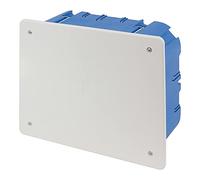 Poly Pool - PP8183 Flush-Mounted Distribution Box with Lid - Rectangular Wall Distribution Box - Distribution Box with Screws for Fixing The Lid Made in Italy