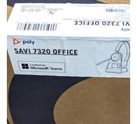POLY Savi 7320-M S7320-M Stereo Phone PC Headset MS Teams Certified - New in Box