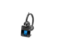 HP Poly Savi 7420 Office Stereo Microsoft Teams Certified DECT 1880-1900 MHz Headset Wireless Calls/Music 20 - 20000 Hz 160 g Headset Black