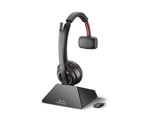 Poly Savi 8210 UC Mono Wireless monaural headset with USB connection- ideal for professionals