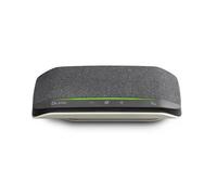 Poly Speakerphone, Sync 10, USB-A, USB-C Connection, Full Duplex Audio, IP64 Dustproof, Noise and Echo Reduction, Portable Speaker, Meeting Microphone Speaker, Waterproof Speaker, PC 7S4M6AA