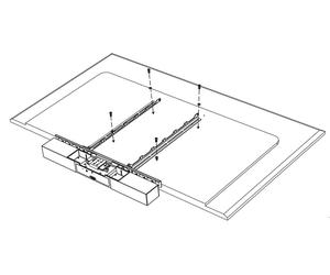 Poly Studio display mounting kit