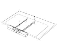 POLY Polycom Studio Display Mounting Kit holds the STUDIO above or below a monitor (fit to VESA mounting patterns from 100mm x 100mm to