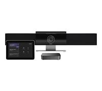 Poly Studio Small/Medium Room Kit for Poly PC Room Solution - Poly Studio Video Bar & Poly GC8 Touch Controller - Automatic Camera Framing - 4K Display - Noise Blocking Technologies - PC Not Included