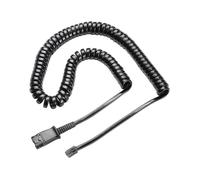 POLY U10P QD Polaris coiled cable HW-series headset Direct Connect HP 784Q5AA