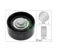 Poly V Ribbed Belt Deflection Guide Pulley INA for Astra Insignia Mokka / X Meri