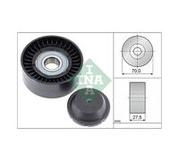 Poly V Ribbed Belt Deflection Guide Pulley INA for Avensis RAV4 Verso Corolla Au