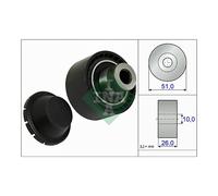 Poly V Ribbed Belt Deflection Guide Pulley INA for Berlingo 206 Fiesta Xsara Pic