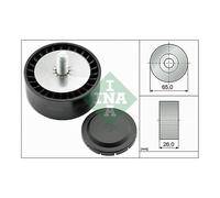 Poly V Ribbed Belt Deflection Guide Pulley INA for C-Class GLC SLK S-Class SLC 5