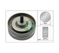 Poly V Ribbed Belt Deflection Guide Pulley INA for LT 532 0789 10 Top German Qua
