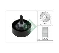 Poly V Ribbed Belt Deflection Guide Pulley INA for Mondeo Galaxy Focus S-Max Cou