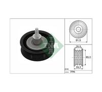 Poly V Ribbed Belt Deflection Guide Pulley INA for Transit Ranger BT-50 Everest