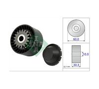 Poly V Ribbed Belt Tensioner Pulley INA for Clio Modus / Grand Twingo Wind 531 0