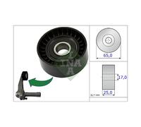 Poly V Ribbed Belt Tensioner Pulley INA for Mini 308 DS3 C4 Picasso SW Countryma