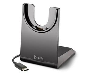 Poly Voyager 4200 USB-C Charging Base Charging dock with USB-C connection- compatible with Plantronics Voyager 4200