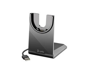 Poly Voyager 4300 USB-A Charging Dock Base with USB-A connection compatible with the Voyager 4300 and Voyager Focus 2 range.